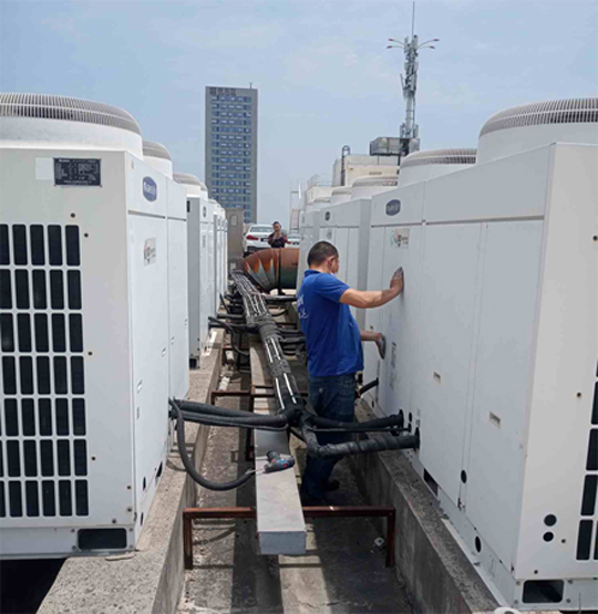 额济纳旗中央空调制热和不制冷系统维修方法